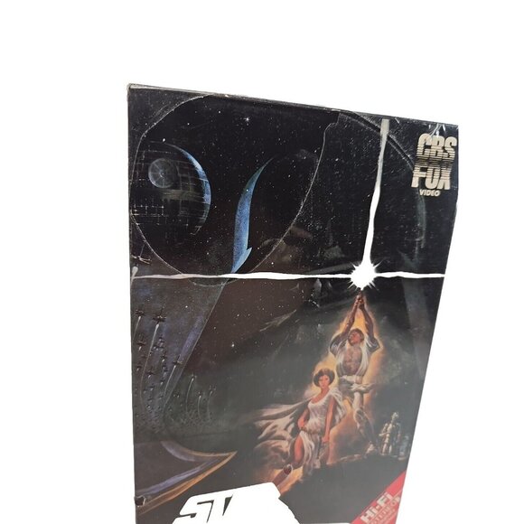 "Star Wars" VHS Rare 1984 Red Label W/ White Back Sealed/Unopened - Picture 7 of 8